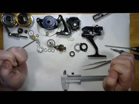 Видео: Катушка Daiwa 06 Regal 2500Xi - обзор с разбором (катушка для левши).