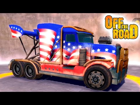 Видео: Off The Road OTR Open World Driving #7 открытый мир вождения - новые монстр машинки ПРОХОЖДЕНИЕ игры