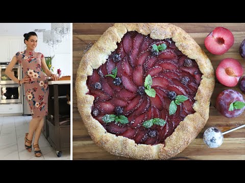 Видео: Галета Пирог со Сливами - Plum Galette - Рецепт от Эгине - Heghineh Cooking Show in Russian