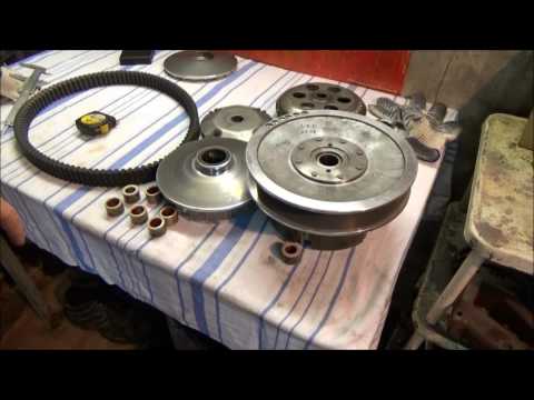 Видео: MAXSYM 600 Разбор вариатора