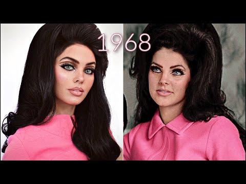 Видео: Кто такая Присцилла Пресли?! Урок макияжа 60-х и её культовая жизнь🎀