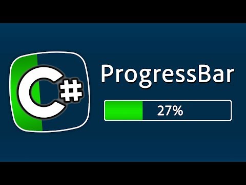 Видео: Уроки C# – ProgressBar + WebClient, HttpWebRequest, WebResponse – C#
