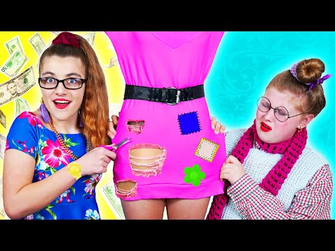 Видео: Богатая Бабушка VS Бедная Бабушка || Смешные Ситуации