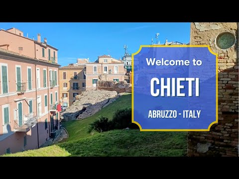 Видео: Экскурсия по КЬЕТИ: архитектура, история и очаровательные переулки! Абруццо - Италия 🇮🇹 🏛️🏘️ v80