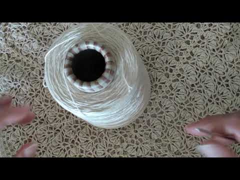 Видео: Как связать скатерть крючком .Красивый ажурный узор крючком .