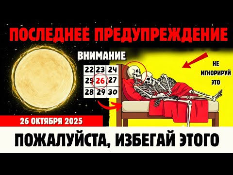 Видео: Если 26 Октября Вы Увидите Эти 9 Знаков — Бог Уже Рядом