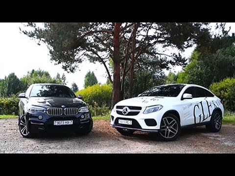 Видео: Mercedes-Benz GLE Coupe против BMW X6. И ГАЗ-69