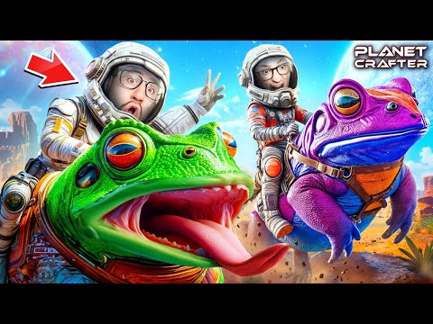 Видео: СОЗДАЛИ ЛЯГУШЕК НА НАШЕЙ ПЛАНЕТЕ! ЗАСТРЯЛИ В ЧУЖОМ МИРЕ! КООП ВЫЖИВАНИЕ В PLANET CRAFTER! #20