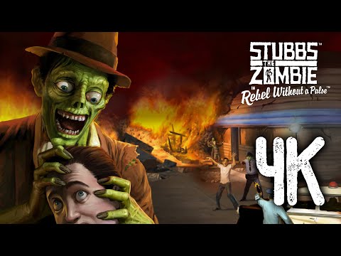 Видео: Stubbs the Zombie Remastered ⦁ Полное прохождение ⦁ Без комментариев ⦁ 4K60FPS