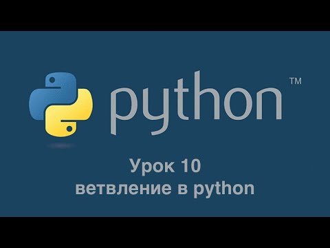 Видео: Урок 10. Ветвление в Python