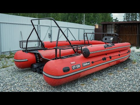 Видео: SIBRIVER GT-520 JET. Новый сезон на новой лодке, ждут нас 15 рек и 3700 км пути по воде!