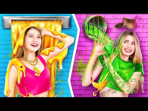 Видео: Богатая Студентка vs Бедная Студентка! Кто Будет Встречаться с Популярным vs Непопулярным Парнем