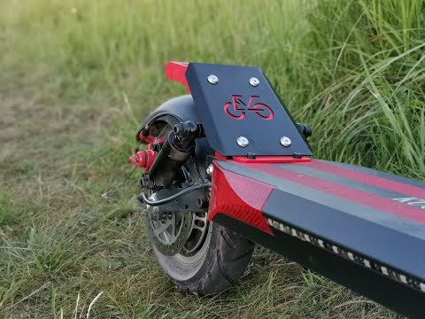 Видео: Kugoo M4 (pro) Доработка задней подвески самоката + задний упор ноги. Увеличение грузоподъемности