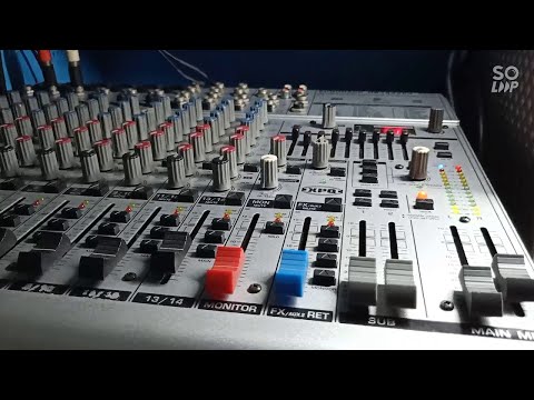 Видео: Ремонт микшерного пульта BEHRINGER EURORACK UB1832FX-PRO
