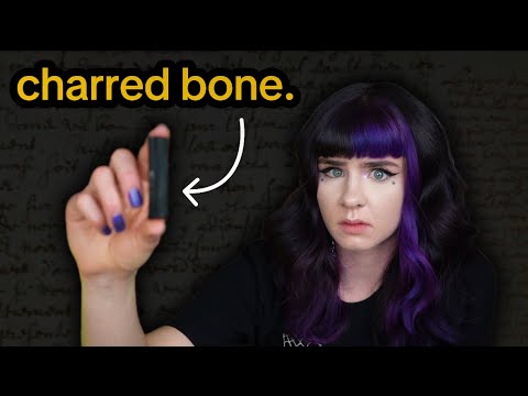 Видео: Изготовление 400-летней КОСТНОЙ КРАСКИ.💀