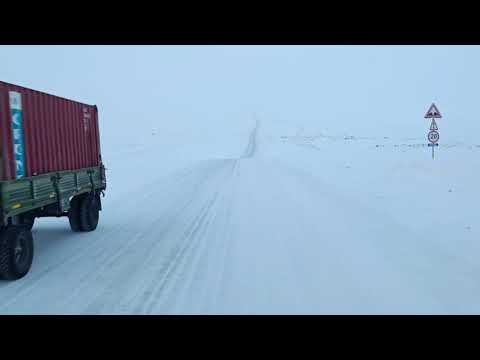 Видео: Вахта 2025г. Чукотка. Заезд через Магадан на Билибино. Продолжение видео с зимника 2024-25г. 31.03.