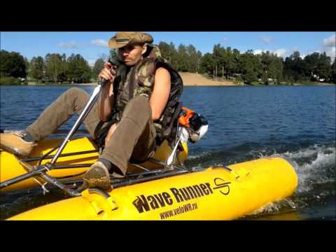 Видео: гидрофойл 3й день испытаний 3