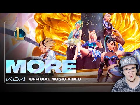 Видео: K/DA – MORE (Official Music Video - League of Legends \ Лига Легенд) | Реакция на Музыкальное видео