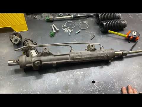 Видео: BMW 3er e46 М54 Снимаем ставим рулевую рейку #bmw #bmwe46 #e46 #рулеваярейка