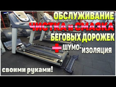 Видео: Ремонт тренажеров - Обслуживание беговой дорожки и Шумовка!