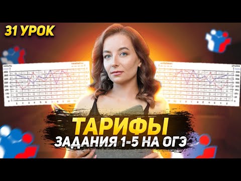 Видео: 31 урок. ОГЭ | Тарифы (1-5 задания)