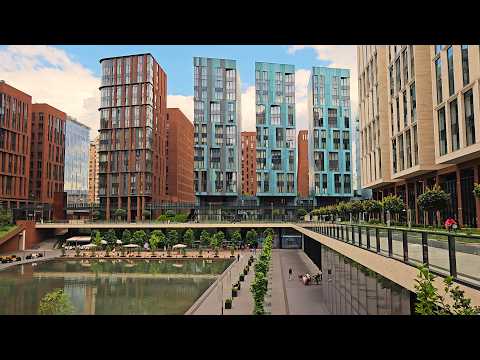 Видео: Прогулка по Москве | ЖК Садовые кварталы и зеленый парк