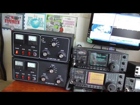 Видео: Усилитель мощности КВ на 2 х ГУ- 72 с ALC версия V -4