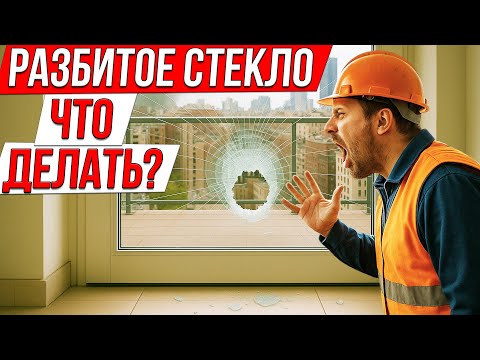 Видео: Разбитое Стекло на Балконной Двери? Ставим Новое за 24 мин!
