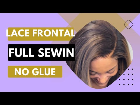 Видео: Как пришить фронтальную часть | без клея | профессиональная версия