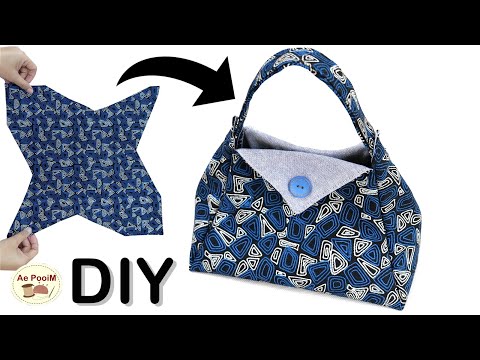 Видео: Вы будете поражены! Эту маленькую сумку сделать проще и быстрее, чем вы думаете.
