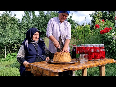 Видео: Компот из Кизила и Шах Плов - Королевский Азербайджанский Плов