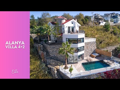 Видео: Аланья такую виллу вы еще не видели! Villa Alanya Antalya Elite