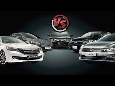 Видео: Сравнительный тест Camry, Accord, Mondeo, Passat, Acura TLX