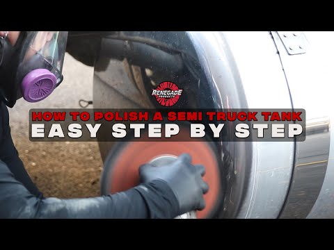 Видео: Как отполировать бак полуприцепа легко и пошагово | Renegade Products