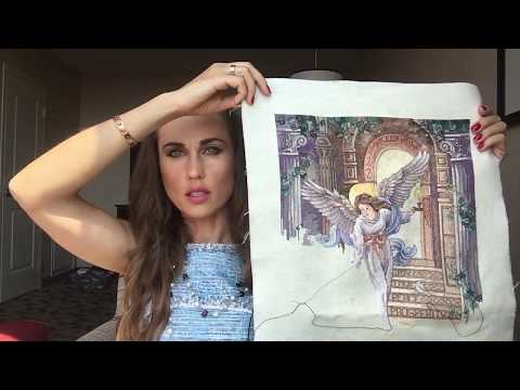 Видео: 185. Вышивка Крестом. Дименшенс, Ангел Миллениума