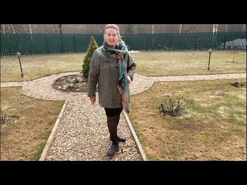 Видео: Показ изделий в технике Crazy Wool, pizza. Стеганые пальто и кардиган из пряжи в смешанной технике