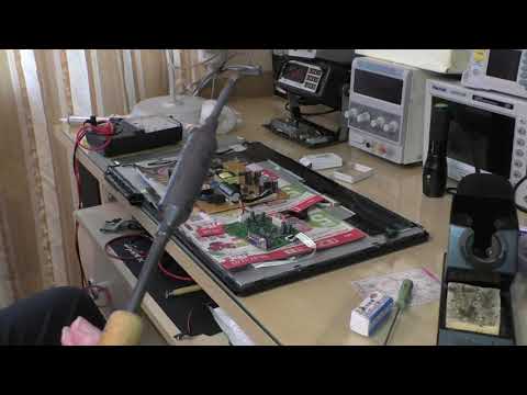 Видео: Монитор Benq G925HDA. Полностью отключается через некоторое время после включения. Ремонт