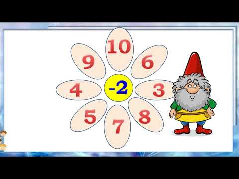 Видео: Увеличение и уменьшение числа на несколько единиц.