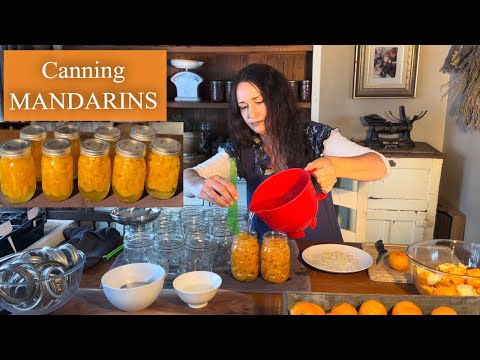 Видео: Как законсервировать мандарины и сохранить их на будущее!