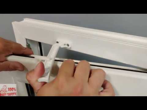 Видео: Инструкция установки Гребенки Baby Safety на окно для защиты детей и домашних питомцев!