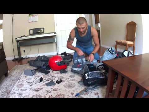 Видео: Что брать в мотопутешествие? Что в сумке путешественника?