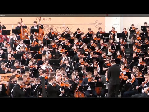 Видео: Большой струнный оркестр МСЦ ЕХБ  г.Курганинск 14.05.2023