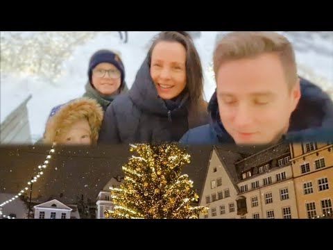 Видео: МЫ В ТАЛЛИННЕ | СНЕГОПАД И МЕТЕЛЬ В ЭСТОНИИ | ТУРЕЦКИЙ ПИРОГ ДЛЯ МАМ