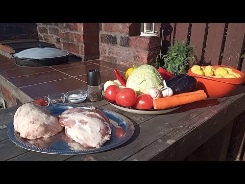 Видео: Узбекская БАСМА в казане на костре !!!