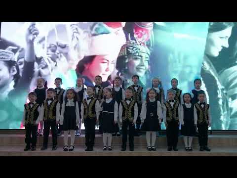 Видео: Гимназия-34 г.Алматы, праздник 1-В класс День Независимости 2021г.