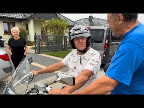 Видео: В гостях в Польше .Где жили и где сейчас живут наши родственники.Прокатился на классных мотоциклах.
