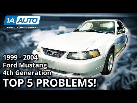 Видео: 5 главных проблем Ford Mustang Coupe 1994-2004 4-го поколения