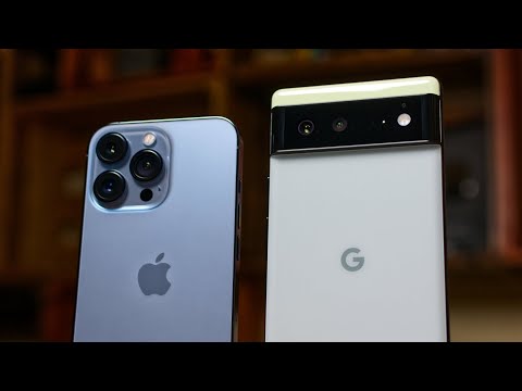 Видео: Сравнение Pixel 6 и iPhone 13 Pro - такие разные, но сделаны для одних и тех же людей...