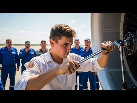 Видео: Над ним смеялись, а он починил самолёт, который не смогли лучшие эксперты.