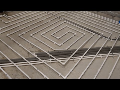 Видео: Теплый пол из полипропилена без стяжки